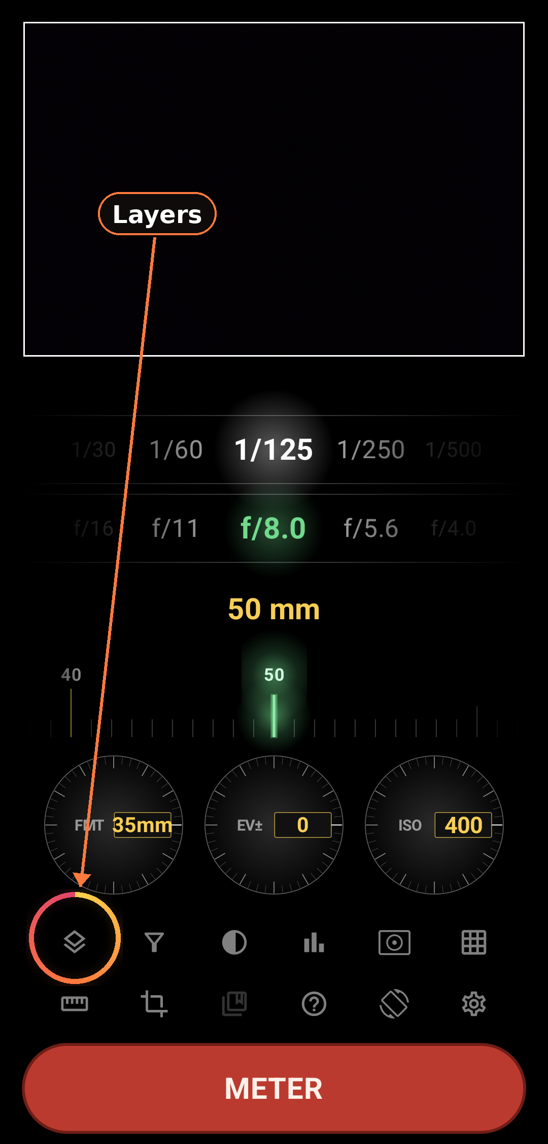 Next-Gen Zone System & AR Mapping feature in Zone Light Meter